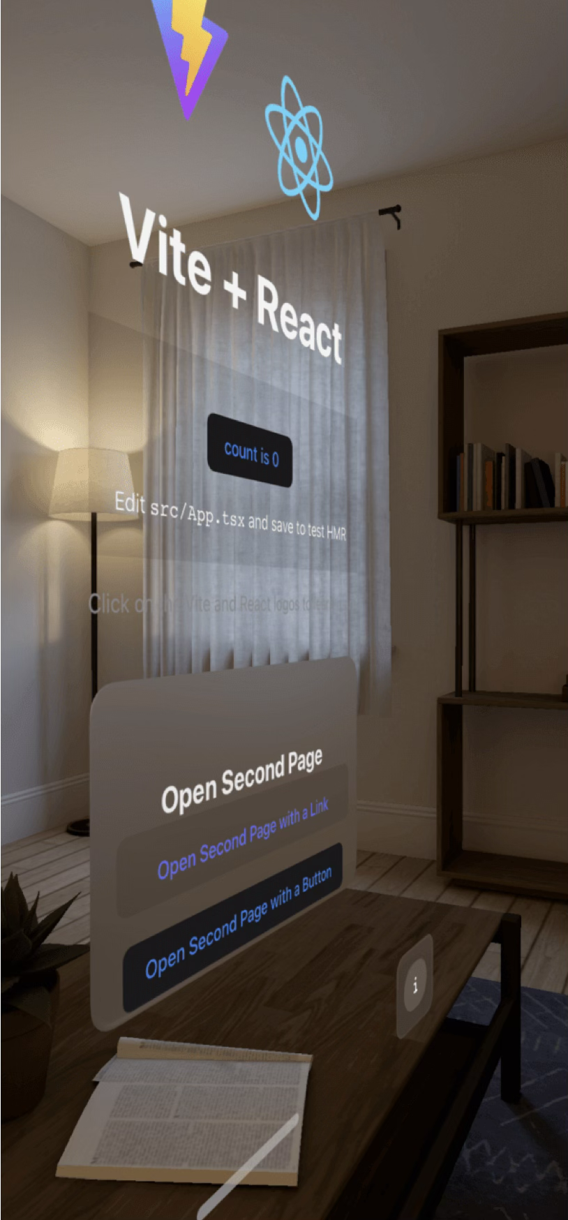 Example of material background