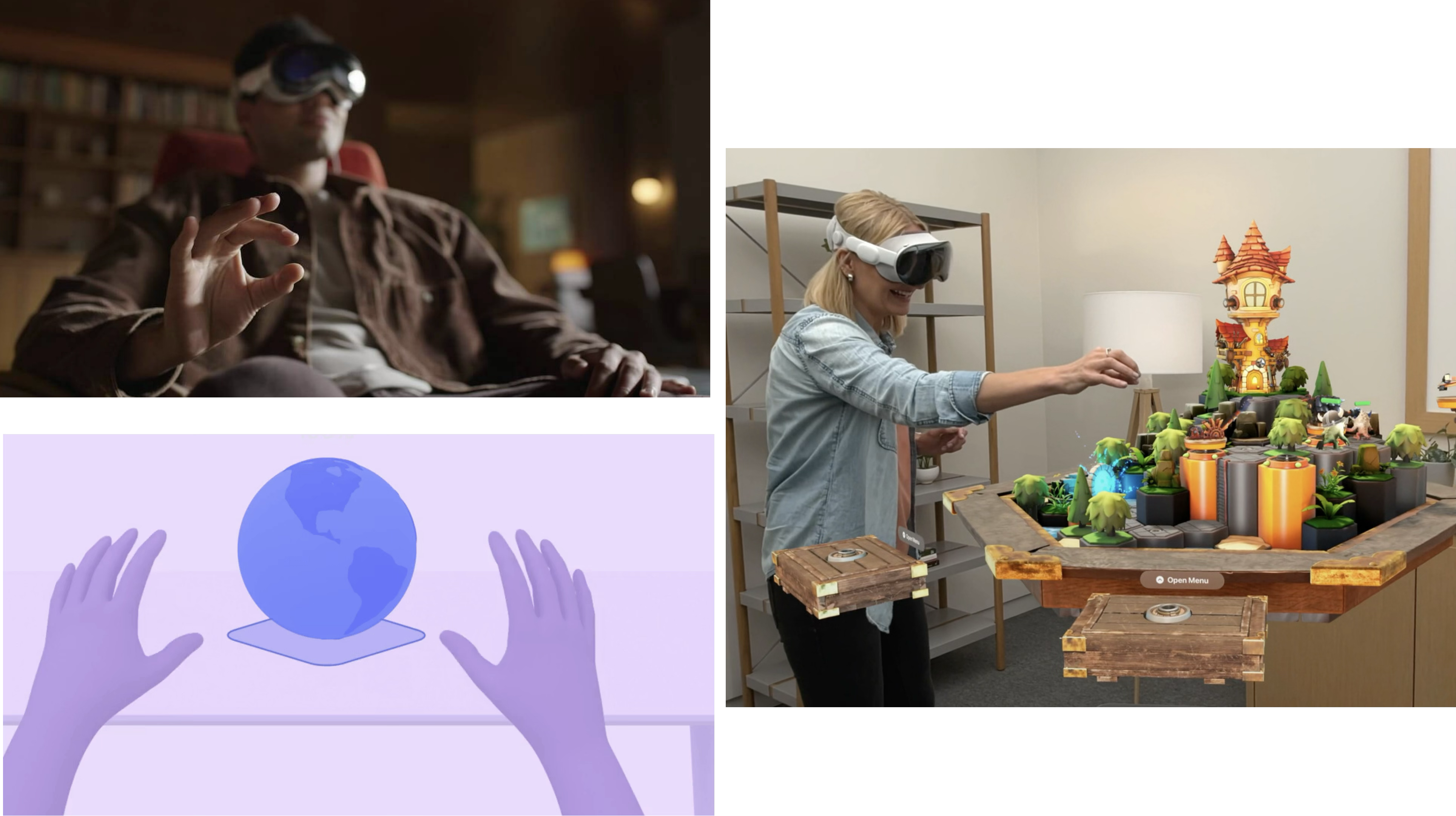 Examples for natural interaction